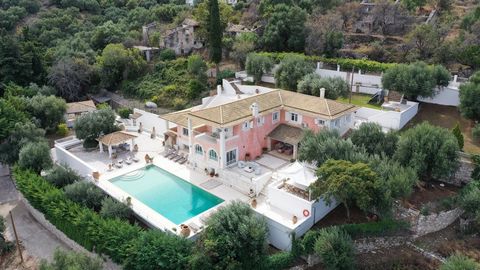 Located in Kerkyra. Villa Rosa is a extremely large and spacious property set in an elevated position above the village of Kassiopi on the highly desirable North East coast of Corfu. All throughout the villa and from its surrounding terraces there ar...