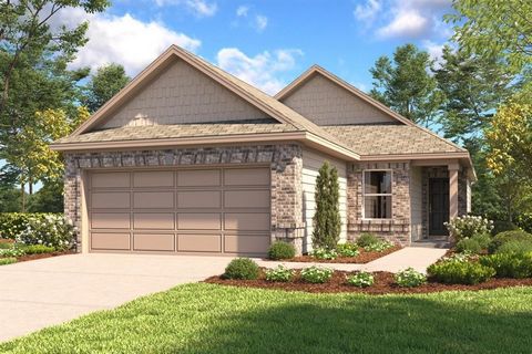 KB HOME NEW CONSTRUCTION - Welcome home to 6119 Topaz Pines Trail located in Flagstone and zoned to Aldine ISD! This former KB Home model features 3 bedrooms, 2 full baths and an attached 2-car garage. Additional features include stainless steel Whir...
