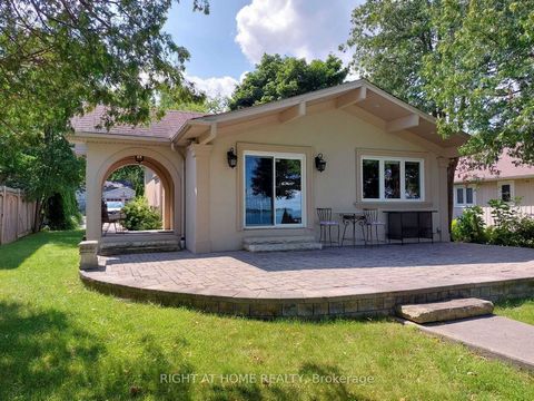 Newly Renovated Exceptional Direct Waterfront Home, Steps To Innisfil Beach Park, 50' Waterfront In Prime Location Offering A Rock Shoreline With Hard Sand Bottom, Completely Renovated & Landscaped In Recent Years, Large Loft Ensuite Above Newer Deta...