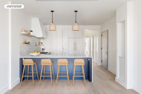 New & Bespoke. In the historic Brooklyn neighborhood of Greenwood Heights, this newly built 4-unit boutique luxury condominium is an architectural standout. Revealing the final unit, this Garden Duplex boasts generous square footage (1,936 sqft), off...