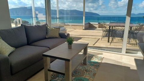 Full Sea View Apartment For Sale In Vlore. The penthouse is located south of Lungomare in the neighborhood of Uji i Ftohte close to Marina Bay Resort Priam Luxury Resort Prime Minister's Villa Marina Casino and many more. It has a short walking dista...