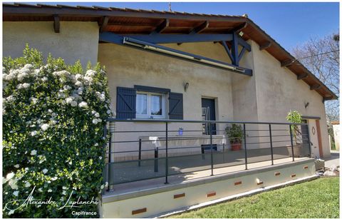 Dpt Tarn et Garonne (82), à vendre MONTAUBAN maison 4 pièces de 112 m² sur un terrain de 3000m² avec piscine et double-garage