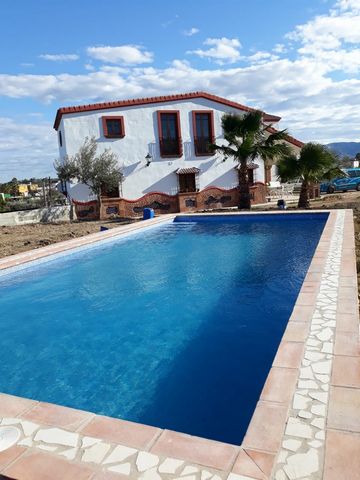 2651-V For sale a fantastic 14.000m2 fenced plot with 3 different properties (urban and rustic). The first property has two floors; at ground floor you find an entrance hall, a dining room with fireplace, fully furnished and independent kitchen, 1 ba...