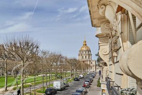 In the finest part of Avenue de Breteuil, on the first floor with elevator access of a prestigious Haussmann-style building with a concierge, we offer a beautiful corner apartment spanning 234.92m² (Carrez law) facing west with unobstructed views of ...