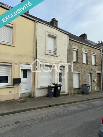 In the town of EQUEURDREVILLE, your advisor Anne BLAISON offers you a completely renovated terraced house. On the first level a beautiful living room with kitchen area. On the second level: a landing giving access to a bedroom and a shower room with ...