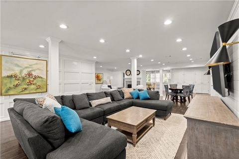 This home is an exceptional residence nestled in the coveted community of Sandy Springs! You will find a blend of modern luxury and timeless sophistication. Upon arrival, you're greeted by a stately facade and meticulously landscaped grounds. Step th...