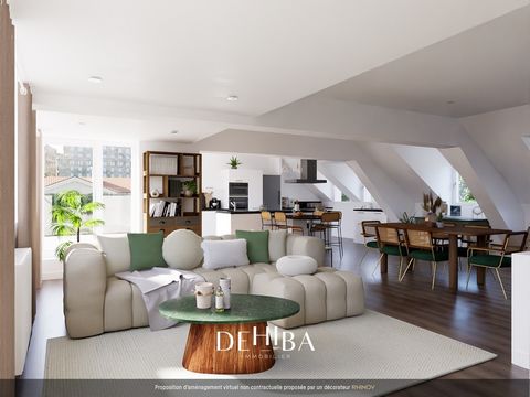 SUPERB DUPLEX OF 142M2 ON THE TOP FLOOR WITH TERRACE IN THE VAUBAN SECTOR Being in the city without the inconveniences... Ideally located on rue Colbert, in the heart of the Vauban district, come and discover without further delay this magnificent du...