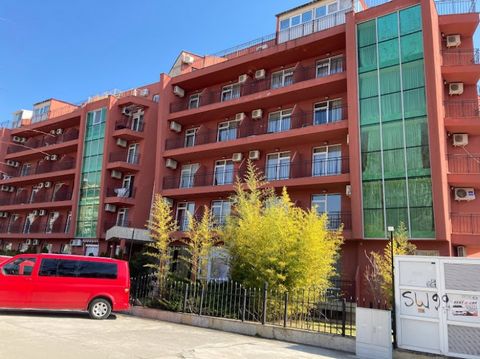 The apartment is situated on the 2nd floor (with a lift) and has a total living area - 38 sq.m. It comprises of: - One big room that combines kitchen with bedroom area; - Bathroom/WC; - balcony. Southern exposure, very sunny, with views to the surrou...