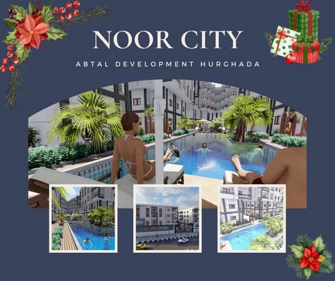 Do you love luxury   , sun  ☀ and Egypt ? Noor City is the place to be!  It is a luxurious new resort located in the heart of Al Ahyaa ♥  Within walking distance to nearby shops, restaurants and the beach   Hurghada's largest Gomla market branch is c...