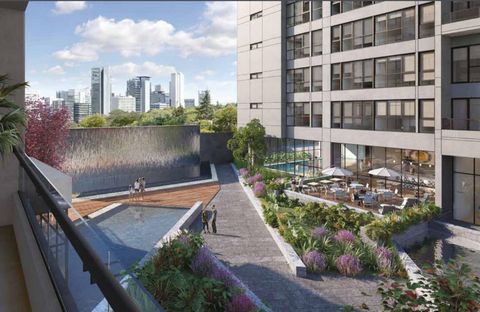 DCM272-1 Apartment with pool, Pet Resort, for sale, Santa Fe, Mexico City Apartments designed to create comfortable and exclusive spaces, with spectacular amenities so you don't have to leave your home, with incredible views of the city, excellent lo...