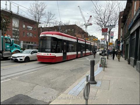 Turn key Dine in and takeout (fast food) restaurant for quick sale. Fully equipped kitchen with L shaped 19 ft hood walk in cooler/fridge in the basement storage 2 washroom 1 personal washroom Busy Location Queen st. Great exposure signage lots of tr...