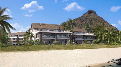 Invest in a prestigious real estate project located on the west coast of Mauritius, a region prized for its natural beauty, pleasant climate and high value-added potential. This exclusive oceanfront residence offers exceptional homes designed to appe...