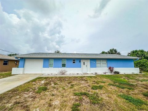 Currently leased until August with the current tenants paying $2100 a month. Here’s your chance to own a beautifully updated 3-bedroom, 2-bathroom, 1,269 sq. ft. home situated on a serene freshwater canal in Port Charlotte. This property combines mod...