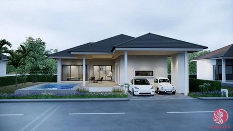 Introducing Baan Tavisa A new luxury modern fully licensed villa project in Hin Lek Fai, around 10 minutes from Hua Hin center. The development adheres to Thai law regarding construction standards, providing customers with confidence in the quality o...