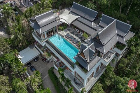 The villa is located on Surin Hill within a prestigious private estate with 180 degree stunning views over Surin, Bang Tao and the West Coast of Phuket. The Villa stands high above the bay, facing north and west striking sun sets out over the Andaman...