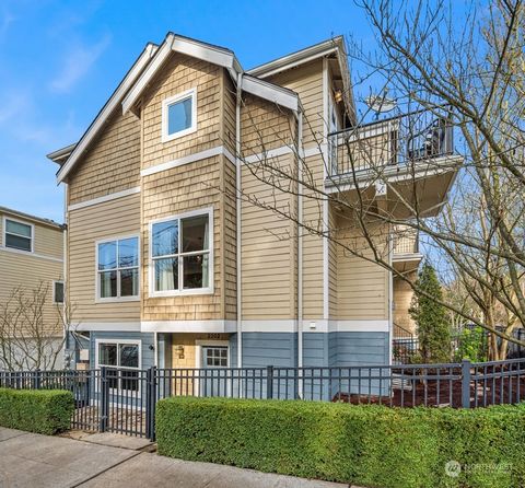 Experience West Seattle urban living. This thoughtfully designed 2006 townhome offers 1,670 SF. of energy-efficient living at a great value w/ no HOA dues. Featuring 3BDs & 3.25 BAs, it includes 2 primary suites-1 perfect for guests or a roommate & u...