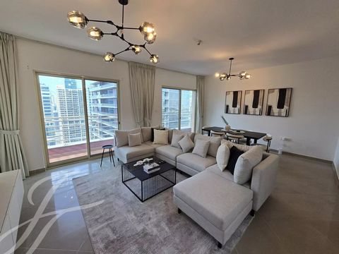 John Taylor Real Estate is pleased to offer this beautifully furnished 2-bedroom apartment with a maid’s room in the prestigious Icon Tower 2, located in the heart of Jumeirah Lake Towers (JLT). Spanning 135.08 square meters, this residence offers a ...