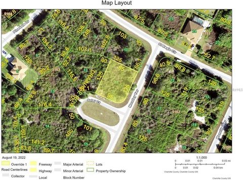 A prime opportunity to own a buildable vacant lot located at 7386 Solar Ct, Port Charlotte. Situated in a peaceful neighborhood between Englewood and Port Charlotte, this property offers a quiet, convenient location with easy access to local shopping...