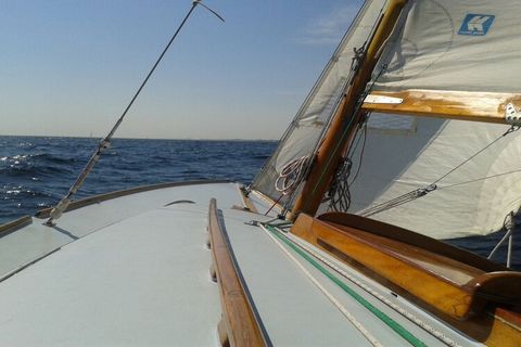 Cozy wooden house (swedish stile) from 2013, 360° view on Baltic Sea, uncountable sailboats, the lighthouse of Schleimünde and the Danish island Aerö.