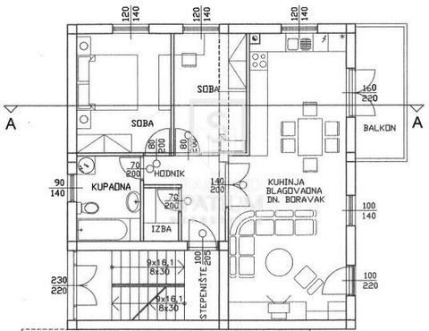 Location: Primorsko-goranska županija, Matulji, Permani. Zwei-Zimmer-Wohnung in einem Neubau – Permanima, 75 m², Erster Stock Zum Verkauf steht eine moderne Zwei-Zimmer-Wohnung mit Wohnzimmer in einem hochwertigen Neubau in ruhiger Lage in Permanima....