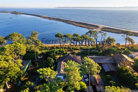 UITZONDERLIJKE VILLA OP SLECHTS 50 METER VAN HET STRAND – CAP FERRET Deze prachtige villa ligt op een van de meest begeerde locaties van Cap Ferret, op slechts 50 meter van het ongerepte strand van Mimbeau. Deze opmerkelijke bungalow ligt op een uitg...