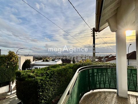 MAISON INDIVIDUELLE 122 M2 AVEC VUE EXCEPTIONNELLE SUR PARIS