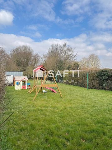 Maison de 104 m2, 3 chambres avec garage et jardin