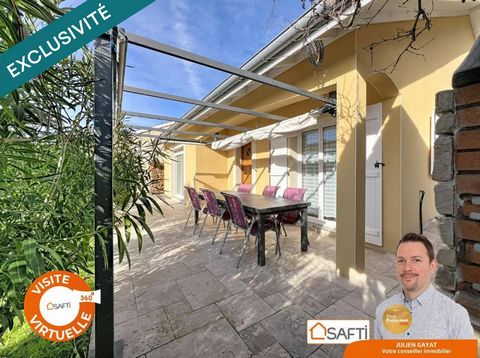 Maison de plain pied, avec piscine