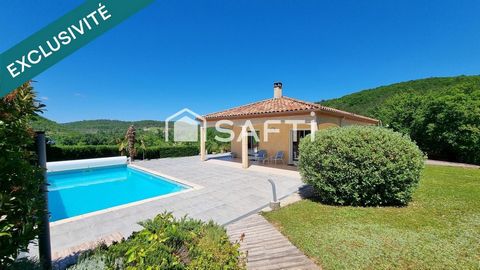 Maison de plain-pied offrant une vue imprenable et sans vis-à-vis