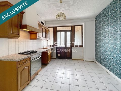 Appartement avec travaux de 61m2 avec une extension possible de 13m² (25m² au sol) et un jardin de 55m²