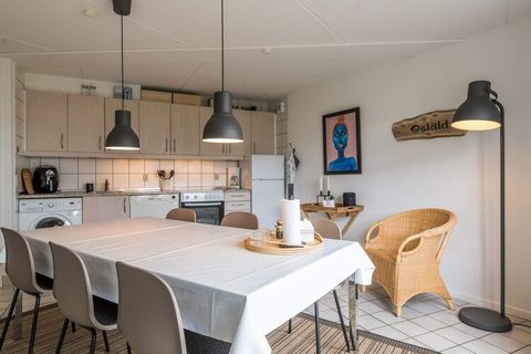 Schöne Ferienwohnung, nur 300 m von einem der besten und schönsten Strände Dänemarks entfernt und mit Dänemarks ältestem Golfplatz als Nachbarn. Die gemütliche Ferienwohnung hat eine geräumige Küche sowie ein Schlafzimmer mit Doppelbett und schönes W...