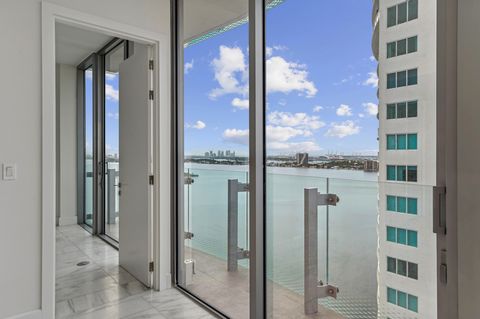 Be the first to live in the only MISSONI building in the world! Finished in 2023, Missoni Baia is the newest designer addition to the Miami skyline in Edgewater and features Missoni home furnishings throughout the building. This spacious 21st floor 1...