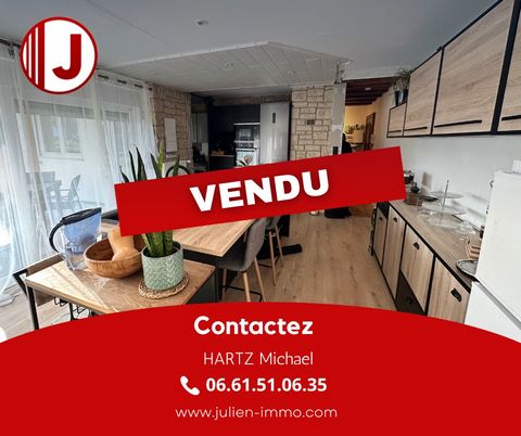 Julien Immo offers for sale this sublime apartment type T4 of 98 m2 in the town of Wittenheim, located residence la forêt. The property is located on the ground floor of a small 4-storey condominium with underground parking. The apartment has a spaci...
