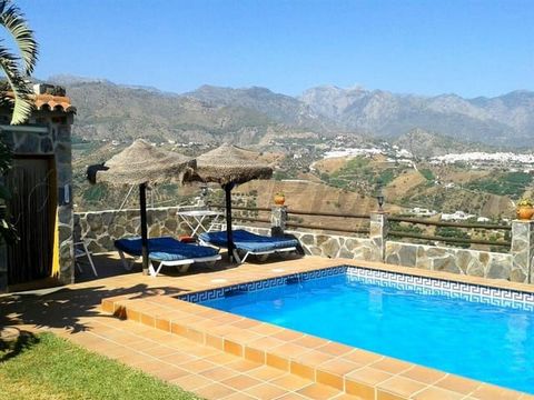 A charming established country property in Spain situated in an elevated south facing position, midway between the beautiful villages of Frigiliana and Torrox and accessed by tarmac and concrete roads, this stunning property has magnificent views dow...