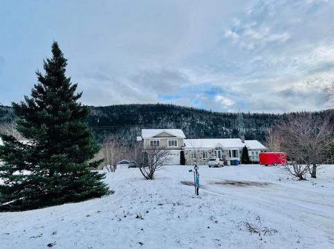 Income building- Gaspésie house of 4 units. Haven of peace with a large lot of +243,000ft2. 15 minutes from downtown in Gaspé & 10 minutes from Forillon Park. 4 Housing all rent. 1 x 4 1/2, 2 x 3 1/2 and 1 loft. Optimization possible. Plex ideal for ...