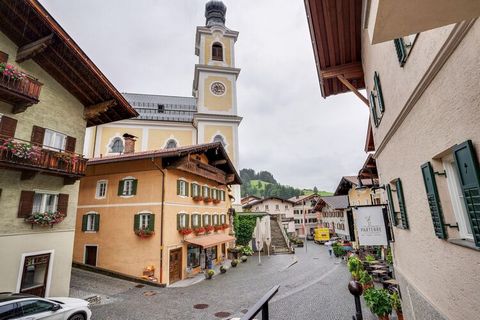 Pretty dwelling in the heart of Jochberg, Austria in a rather charming neighbourhood. With a nice balcony, overlooking tall and icy mountains, a cup of coffee in the late evening can prove to be relieving. With 1 bedroom and an extra bed in the livin...
