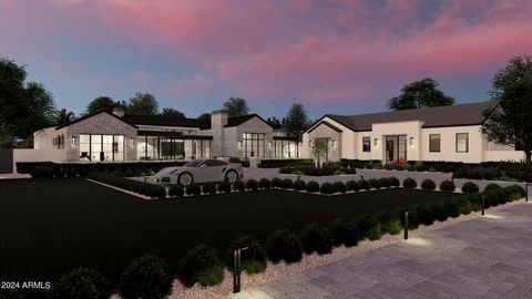 This brand-new custom showpiece is one of the most exciting homes in all of Paradise Valley. It's precisely built for those who appreciate the finest architectural design elements, luxurious accoutrements with every imaginable amenity and one of the ...