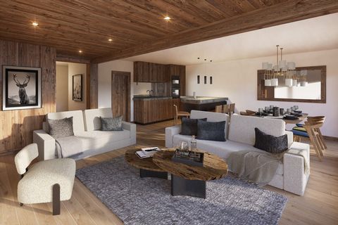 Chalet Valentine, in the heart of La Rosiere, is offering for sale a 148 m2 3-room apartment + mountain corner, including 30 m2 of free space to be converted as you wish. Close to all amenities and the ski slopes, the apartment offers all the comfort...