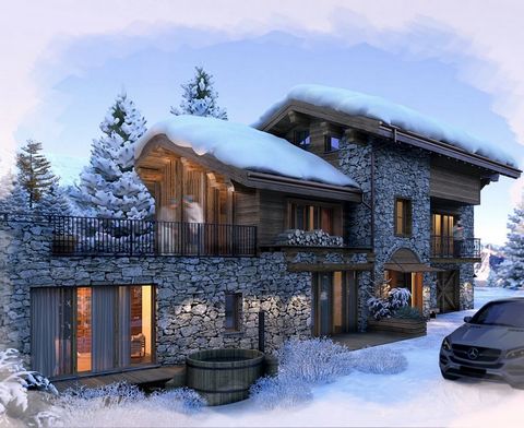 Discover this exceptional rehabilitation project for this chalet in the heart of the peaceful hamlet of 