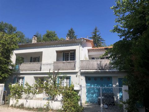 Pretty 3 bedroom townhouse with an attached one bedroom studio flat on the outskirts of a thriving small town in the heart of the Aude. This house has a beautifully planted mature garden and is in a quiet cul-de-sac in a tranquil location by the rive...