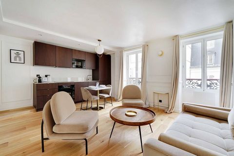 Our sophisticated cocoon is located on Rue de Grenelle, in the 7th arrondissement of Paris. Rue de Grenelle is the epitome of Parisian elegance and charm. This iconic street is renowned for its chic boutiques, refined cafés and Haussmann-style archit...