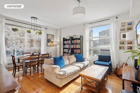 Welcome to 90 LaSalle Street, apartment MC at Morningside Gardens between Broadway and Amsterdam Avenue in Morningside Heights. This updated corner apartment is equivalent to a 2nd or 3rd floor and is flooded with natural light thanks to open views a...