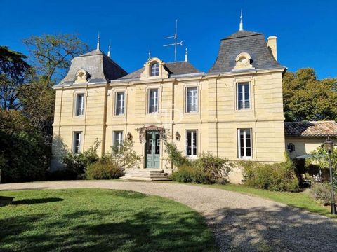 Delightful and beautifully presented small chateau featuring the style and proportions redolent of the Napoleonic architecture of early Nineteenth Century France. The property benefits from three interconnecting reception rooms with the central one o...
