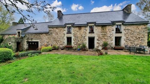 Tucked away in peaceful countryside you will find this stunning detached stone house offering you 5 bedrooms and 3 bathrooms and is full of character.  It is only a 3–4-minute drive from the popular village of Rohan, with all amenities, which you can...