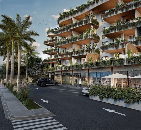 New development Apartments for sale 24 units 1 to 2 bedrooms 55 to 85 m² 5 floors Preconstruction Second quarter 2026 Description  Immerse yourself in a fantastic residential project located in the tropical paradise of Bayahibe in the Dominican Repub...