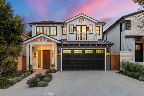 Brand new construction home nestled in the highly sought after tree section of Manhattan Beach. This beautiful custom built home consists of 5 bedrooms and 5.5 bathrooms, each with it's own unique design. The master bedroom is designed with vaulted c...