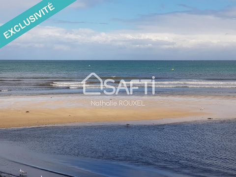 New and in exclusivity! I present this rare property for sale, located on the seafront, in a sought-after coastal town (20 minutes from Caen). Its proximity to the beach and restaurants makes it an ideal place of residence for lovers of sea air and t...