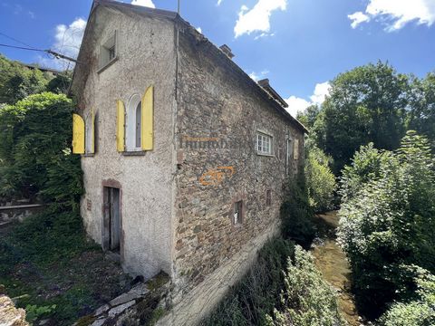For sale, Mounès Prohencoux, old mill of character on land of 2864 m2, detached wood of 1hc 02a 10ca and outbuilding to renovate. 132m2 of living space with the charm of yesteryear, separate kitchen, living room with period fireplace, 6 bedrooms, two...