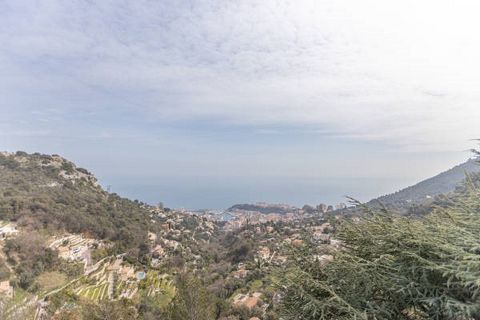 Exceptional estate for sale in La TURBIE. A true haven of peace with a breathtaking view, no vis-à-vis and only 10 minutes from Monaco. This property consists of 2 villas, a sumptuous modern and luxurious villa with an area of 500 sqm on 3 floors ser...