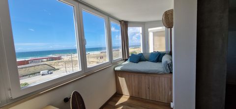 This ocean view apartment is breathtaking… It is the perfect place to both relax and slow down or to work with the inspiration of the view and the energy of the sunlight. It's a great place for digital nomads or for those who just want to take a brea...